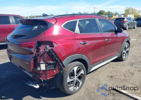 2018 Hyundai Tucson Value z USA, uszkodzony, nr VIN KM8J3CA25JU644595
